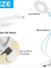 USB Clip-on LED Desk Lamp - Eye Protect Reading Light - Image 2